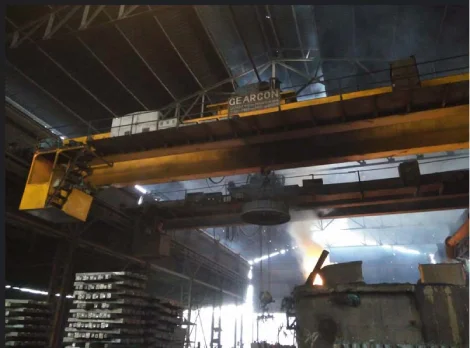 Hot Metal Crane Manufacturers in Andhra Pradesh Narsipatnam